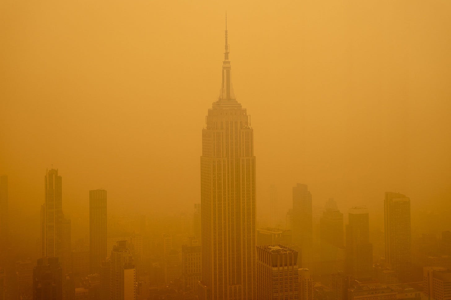 Why skies in the Northeast are turning orange from the smoke | CNN Why skies in the Northeast are turning orange from the smoke | CNN