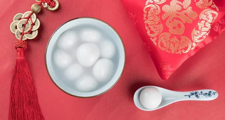 dongzhi food festival Tangyuan