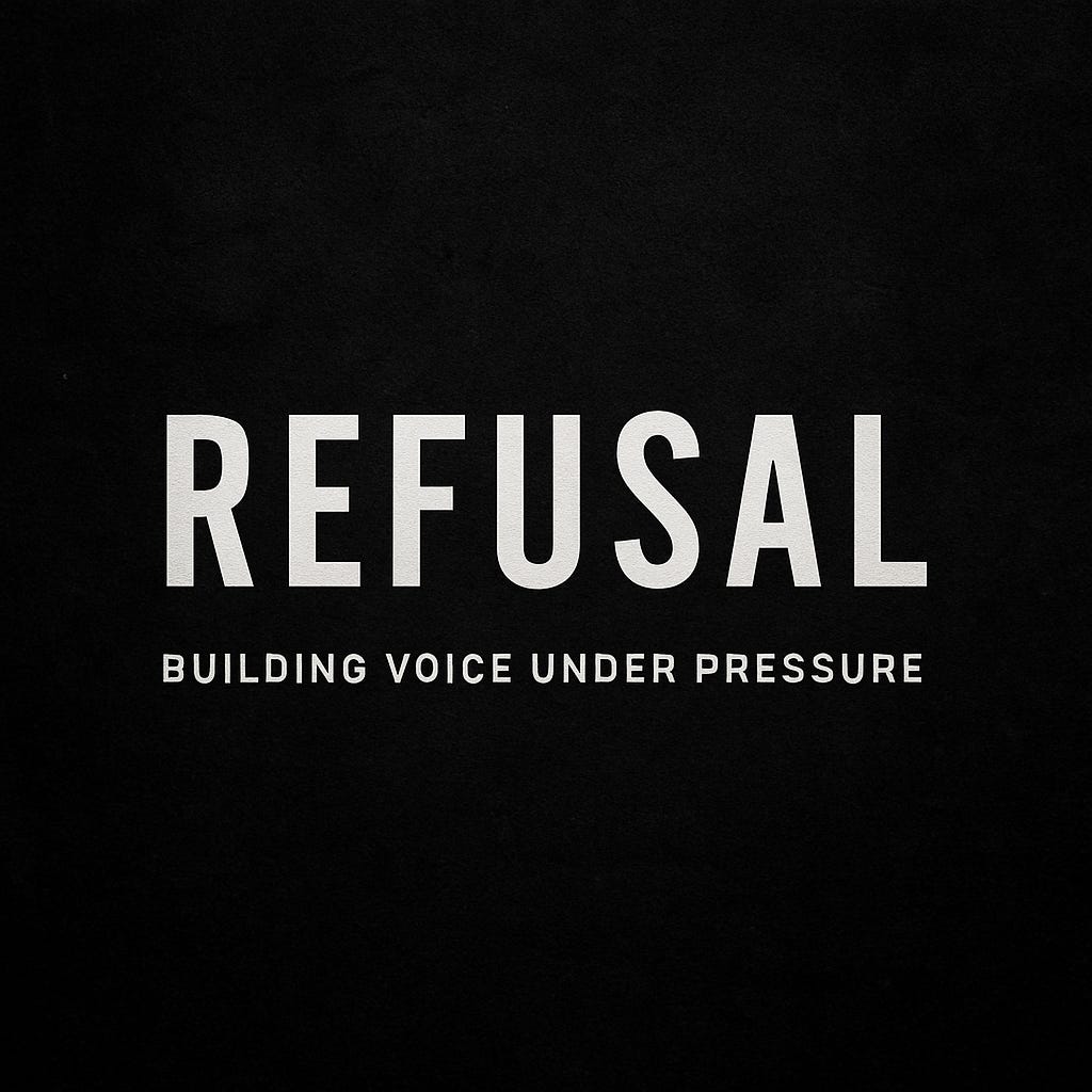 Substack profile picture for @refusal