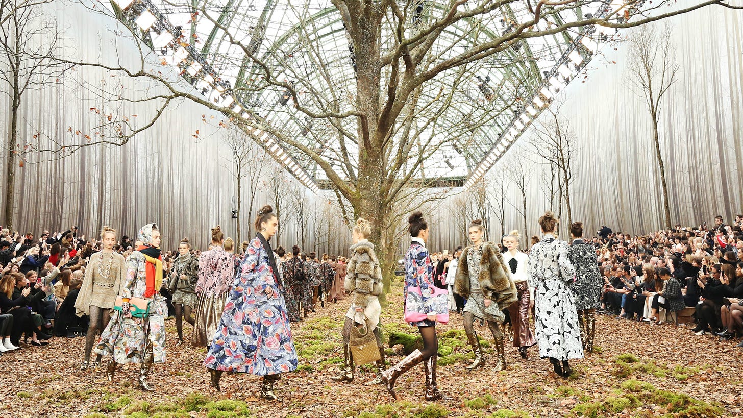 Chanel AW18 Show Review: What went down in Chanel's magical forest | Marie  Claire UK