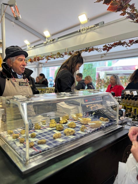 Visiting the White Truffle Festival in Alba