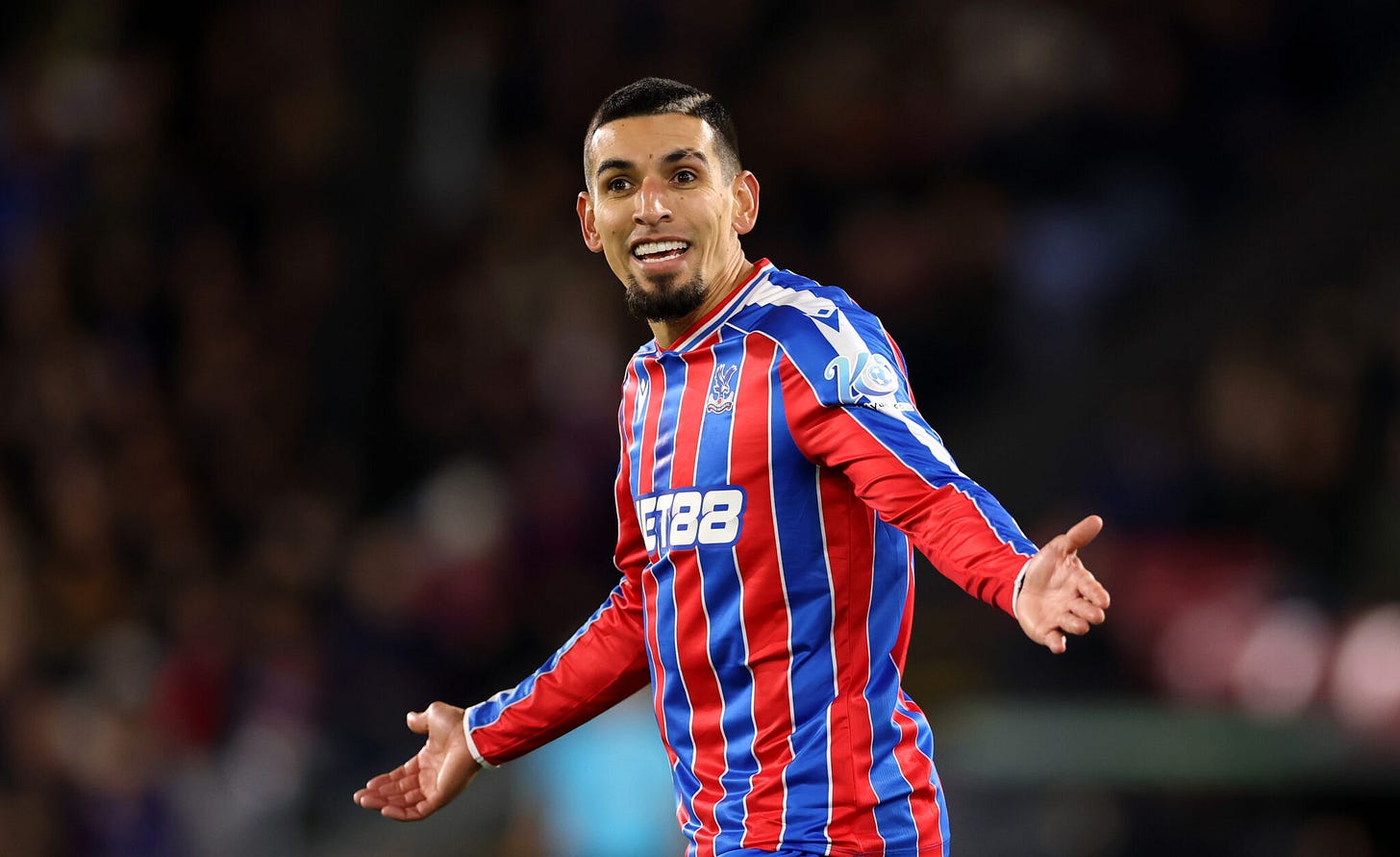Crystal Palace star Munoz reveals Man Utd transfer 'dream'