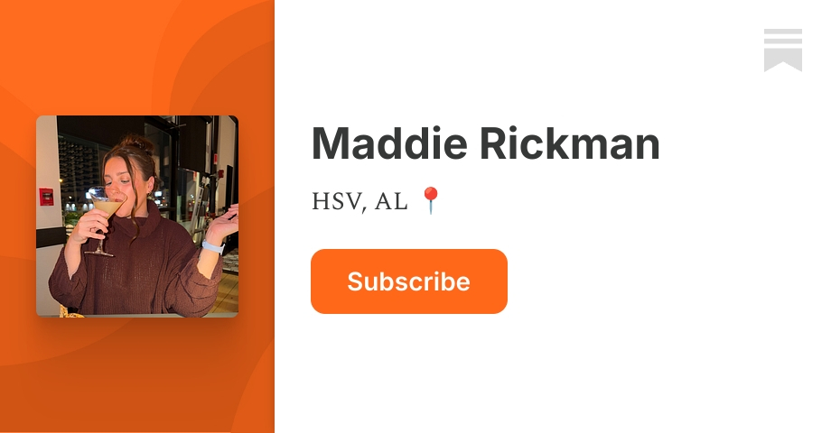 Maddie Rickman | Substack