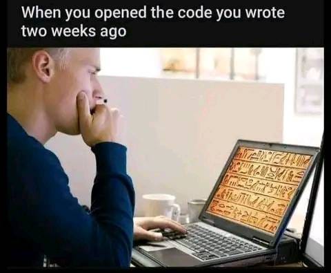 May be a meme of 1 person and text