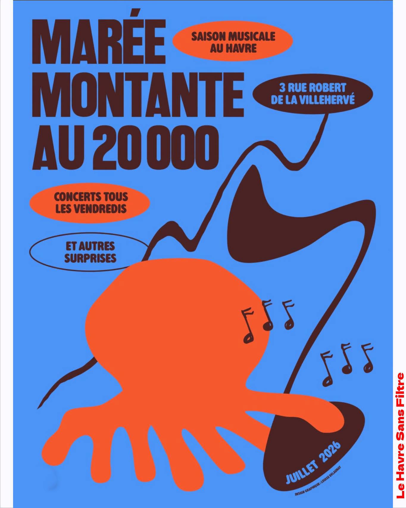 Visuel MARÉE MONTANTE au 20 000 Lieux sous les Mer