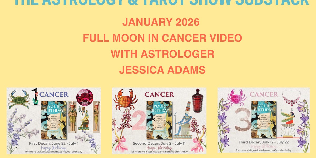 January 2026 Full Moon in Cancer Video with Astrologer Jessica Adams