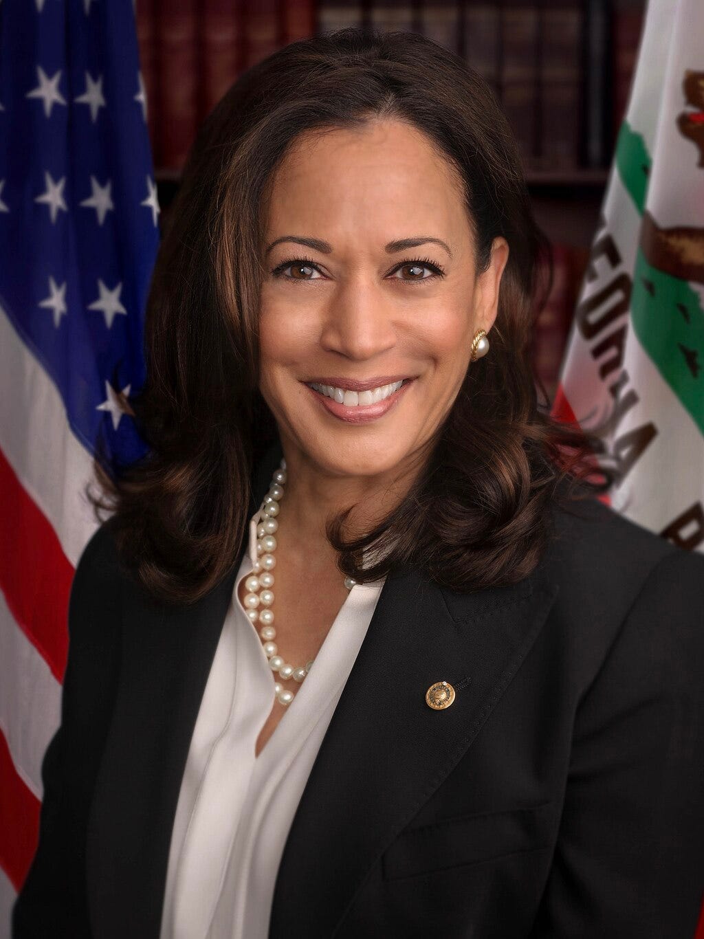 Kamala Harris' official senate portrait, 2017