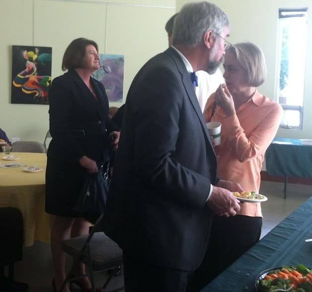 Toni Atkins at Gloria's Memorial