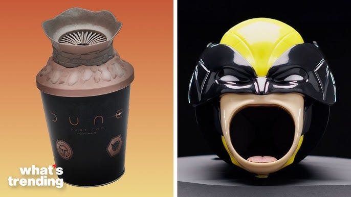 Ryan Reynolds Shares Teaser for 'Deadpool and Wolverine' Popcorn Bucket  Inspired by 'Dune' - YouTube