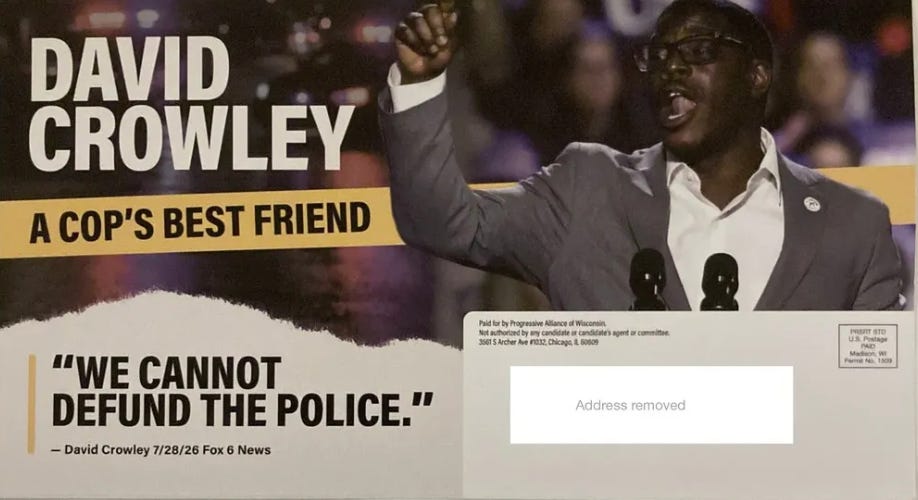 Mailers from “Progressive Alliance of Wisconsin” linked to GOP operative in Oklahoma