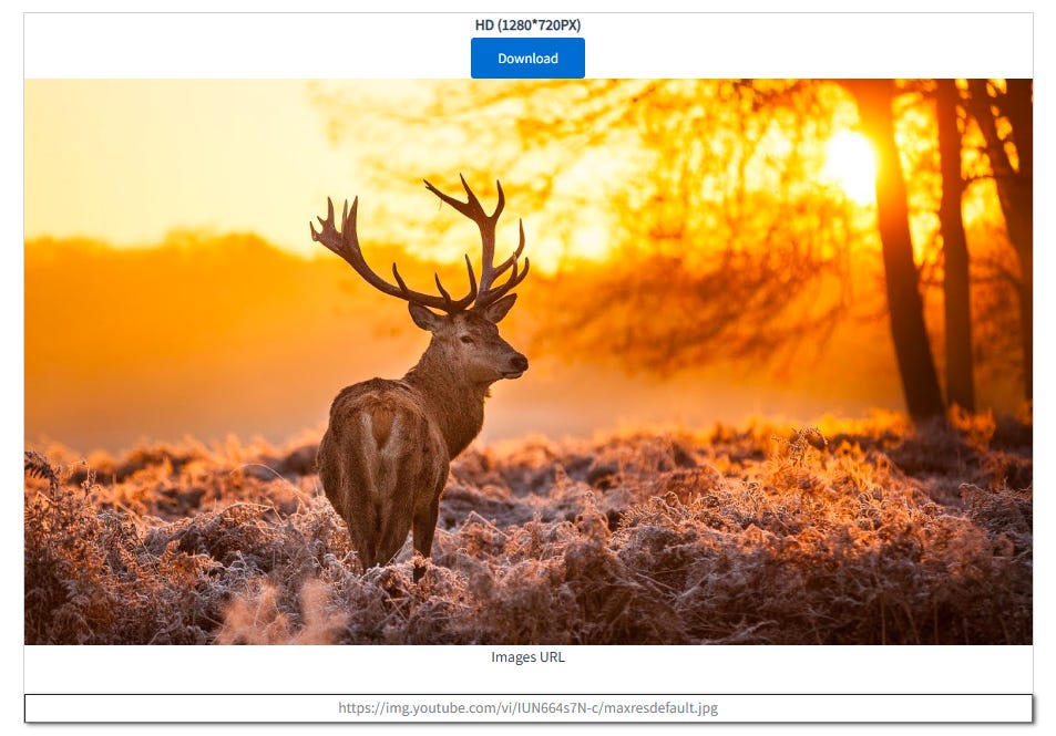 youtube thumbnail downloader online