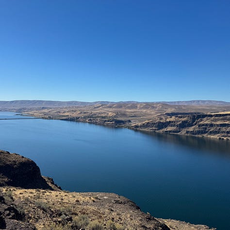 Pictures of Eastern Washington including Moses Lake (since I'm a plane nerd I had to go see it) and overlooking Columbia Lake