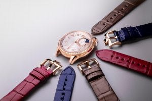 Vacheron Constantin Égérie, interchangeable straps