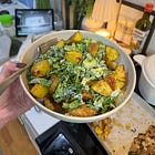 gluten free chicken cutlet caesar salad (sheet pan)
