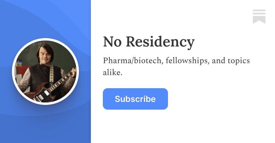 No Residency | Connor McGovern | Substack