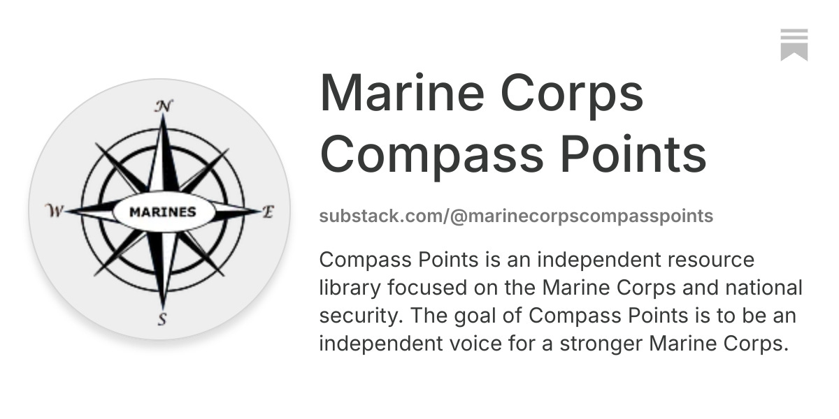 Marine Corps Compass Points | Substack
