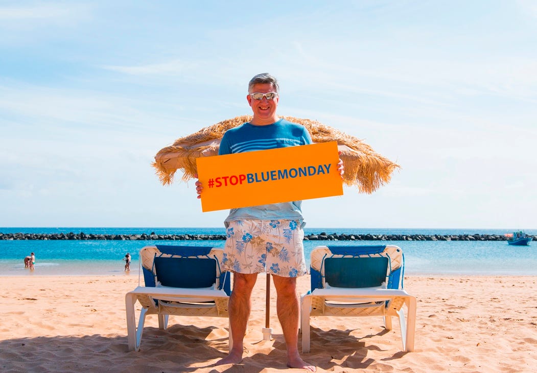 Cliff Arnall beats "The Blue Monday" blues in the Canary Island | Canary  Islands Tourism
