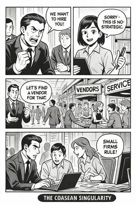 A comic strip of two people talking

AI-generated content may be incorrect.