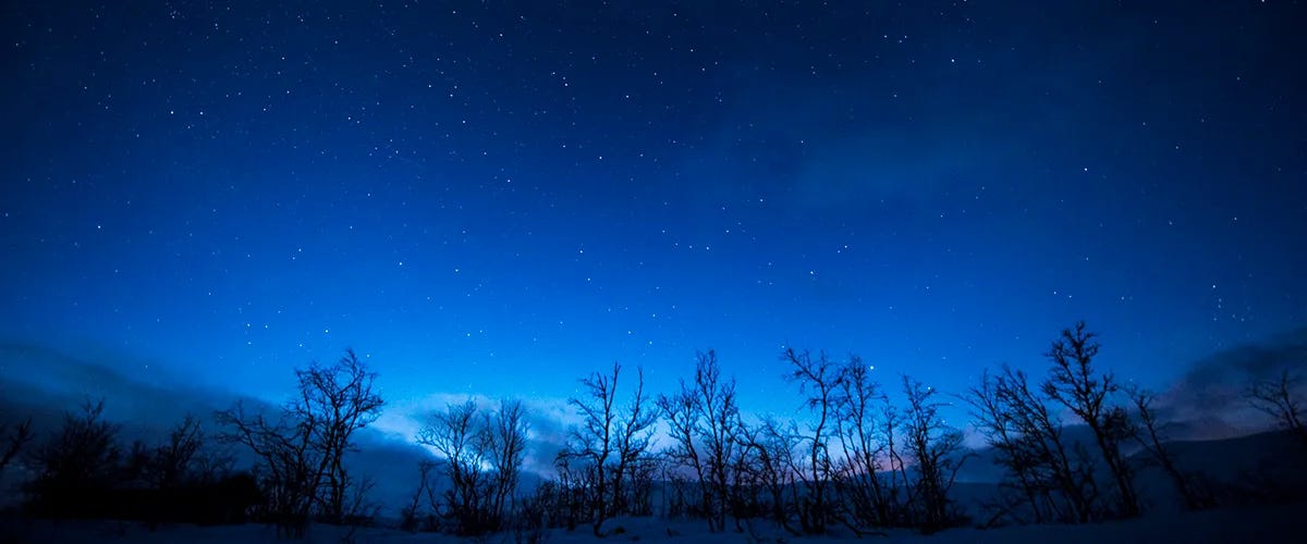 A view of the December night sky. Credit: Dave Williams / Getty Images A view of the December night sky. Credit: Dave Williams / Getty Images