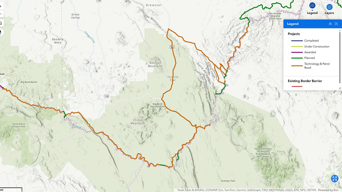 Big Bend National Park Border Barrier Is Back On The Map 1d7f3d3b 2d91 4354 8e73 2256x1243 