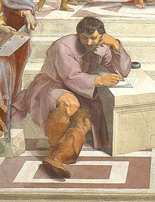 220px-Raphael_School_of_Athens_Michelangelo_Heraclitis