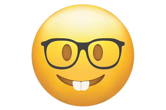 nerd emoji