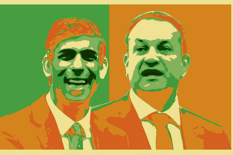 Two men of Indian heritage lead their nations, a century after Irish freedom and 70 years since India cast off the Raj