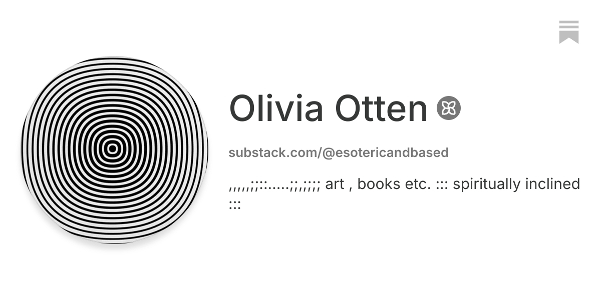 Olivia Otten | Substack