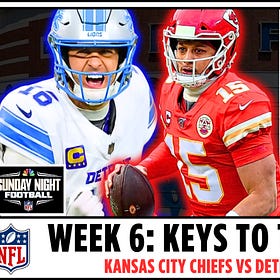NFL Week 6: Detroit Lions Keys To The Game Vs. Kansas City Chiefs