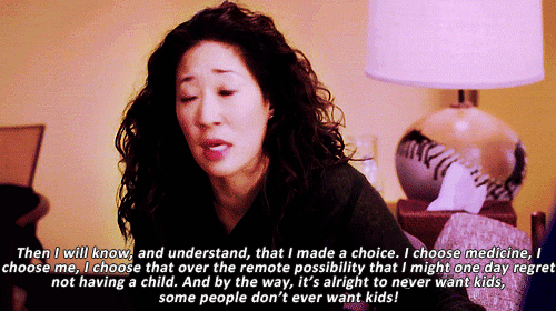 I choose me." Cristina Yang is, and always will be, goals. : r/childfree