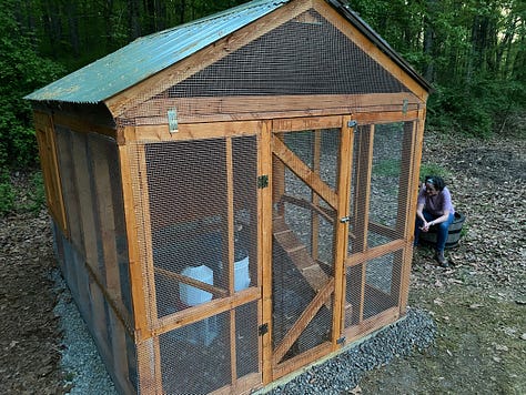 Chicken coop photos.
