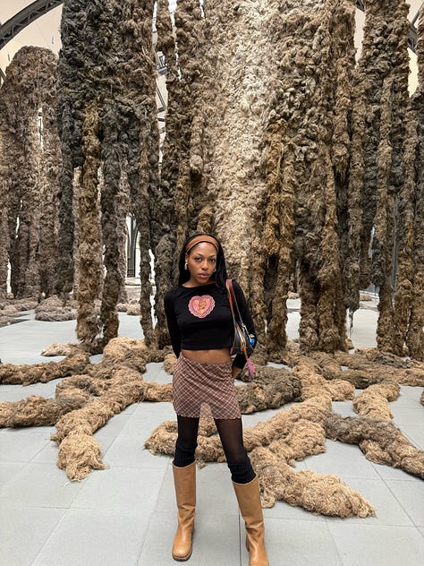 Works by Klara Hosnedlove and Toyin Ojin Odutola