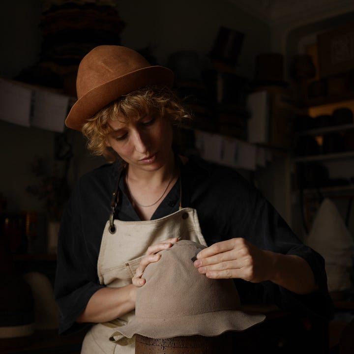Maleza Hatmakers, artisanal hat makers workshop