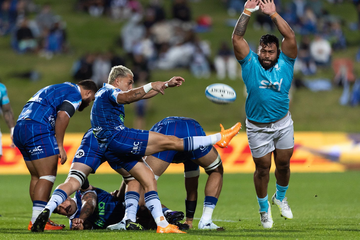 Blues overpower Moana Pasifika