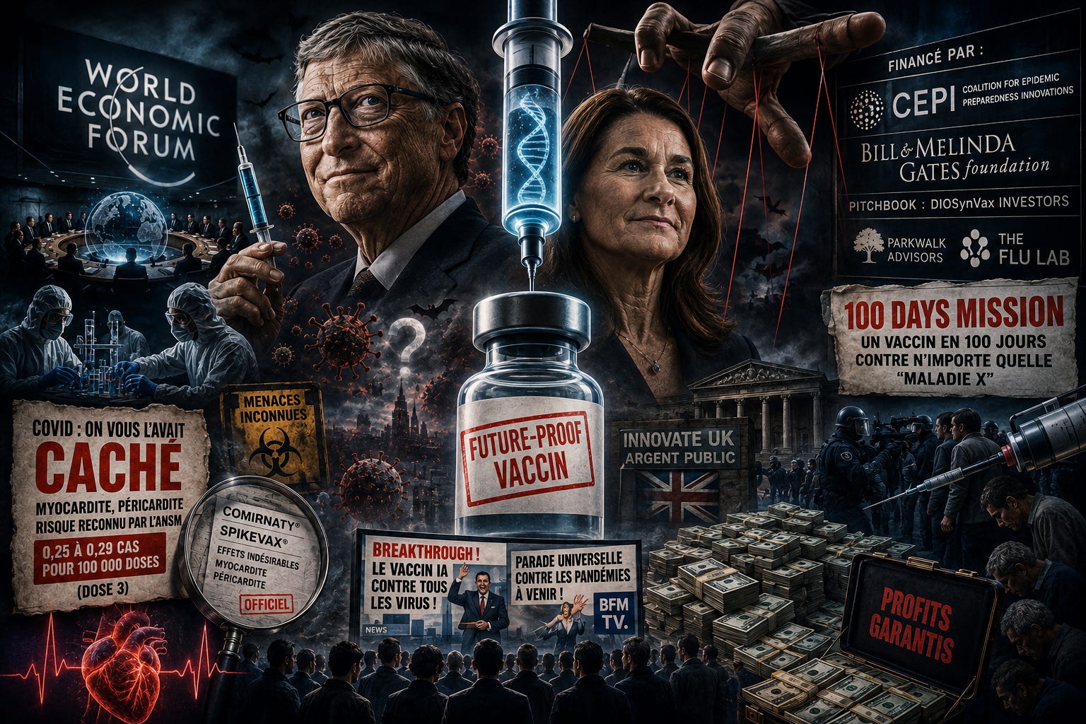 "Vacciner" l'humanité contre des maladies imaginaires : qui paie, qui décide, au nom de qui?