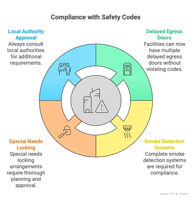 K222 Egress Doors - Special Locking Arrangements