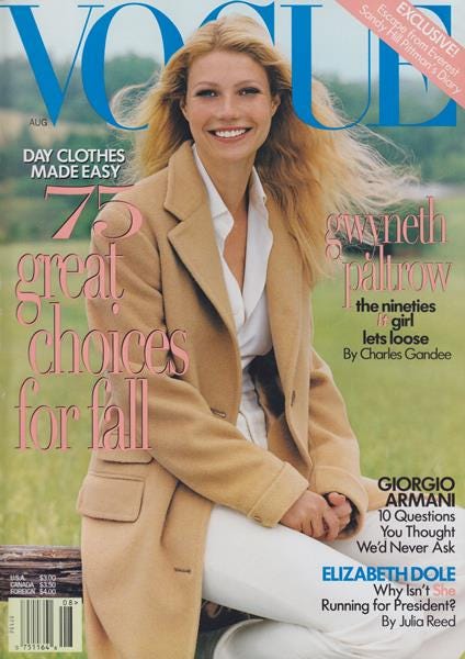 Issue: - August 1996 | Vogue