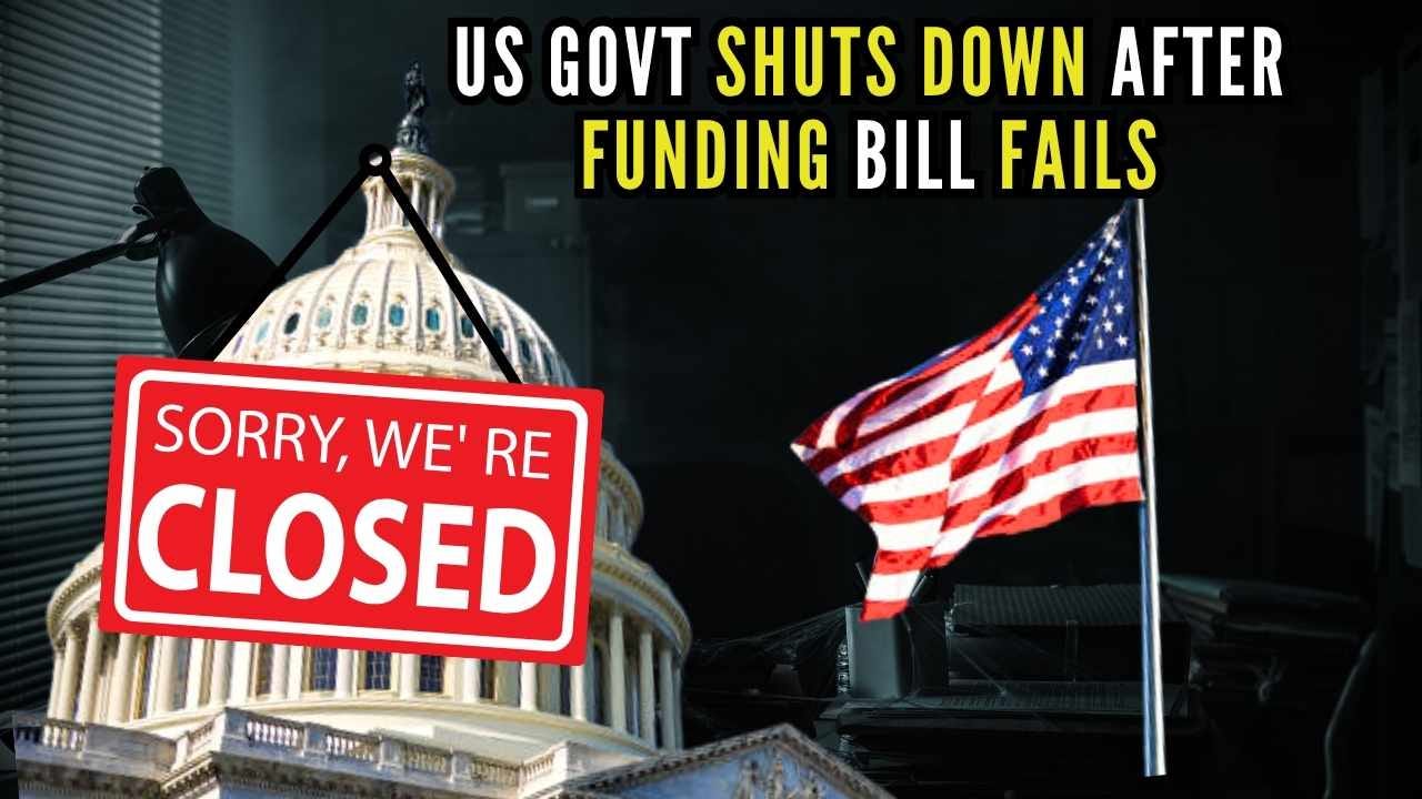 US Government Shuts Down as Budget Impasse Deepens