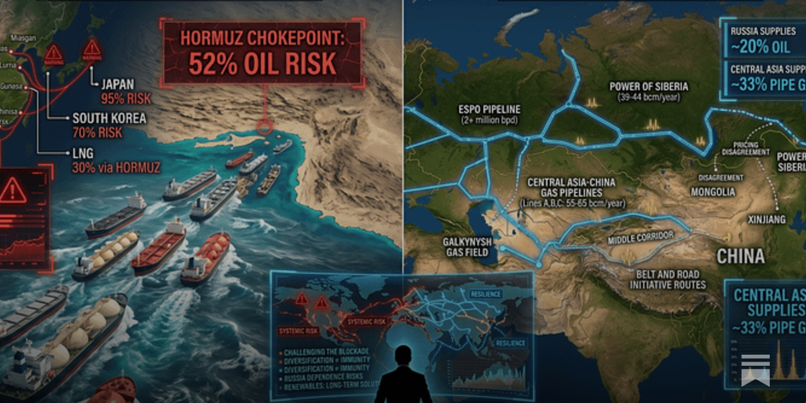 Hormuz Blockade Pushes China Toward Continental Energy Suppliers