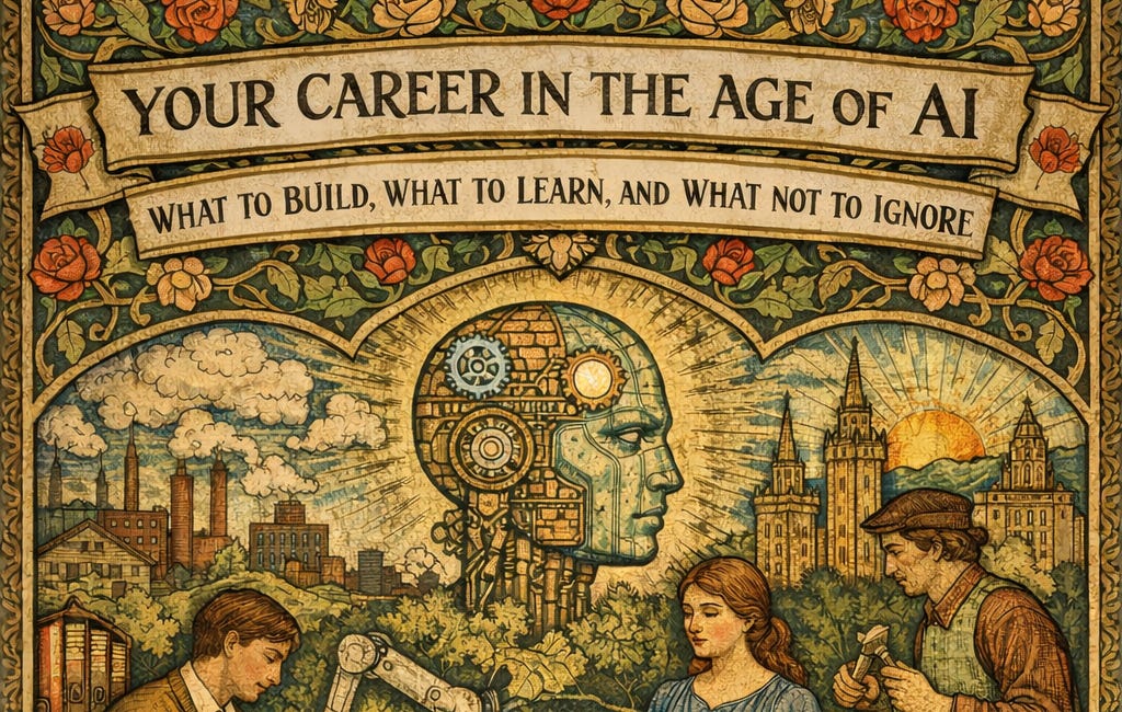 Your Career in the Age of AI: What to Build, What to Learn, and What Not to Ignore