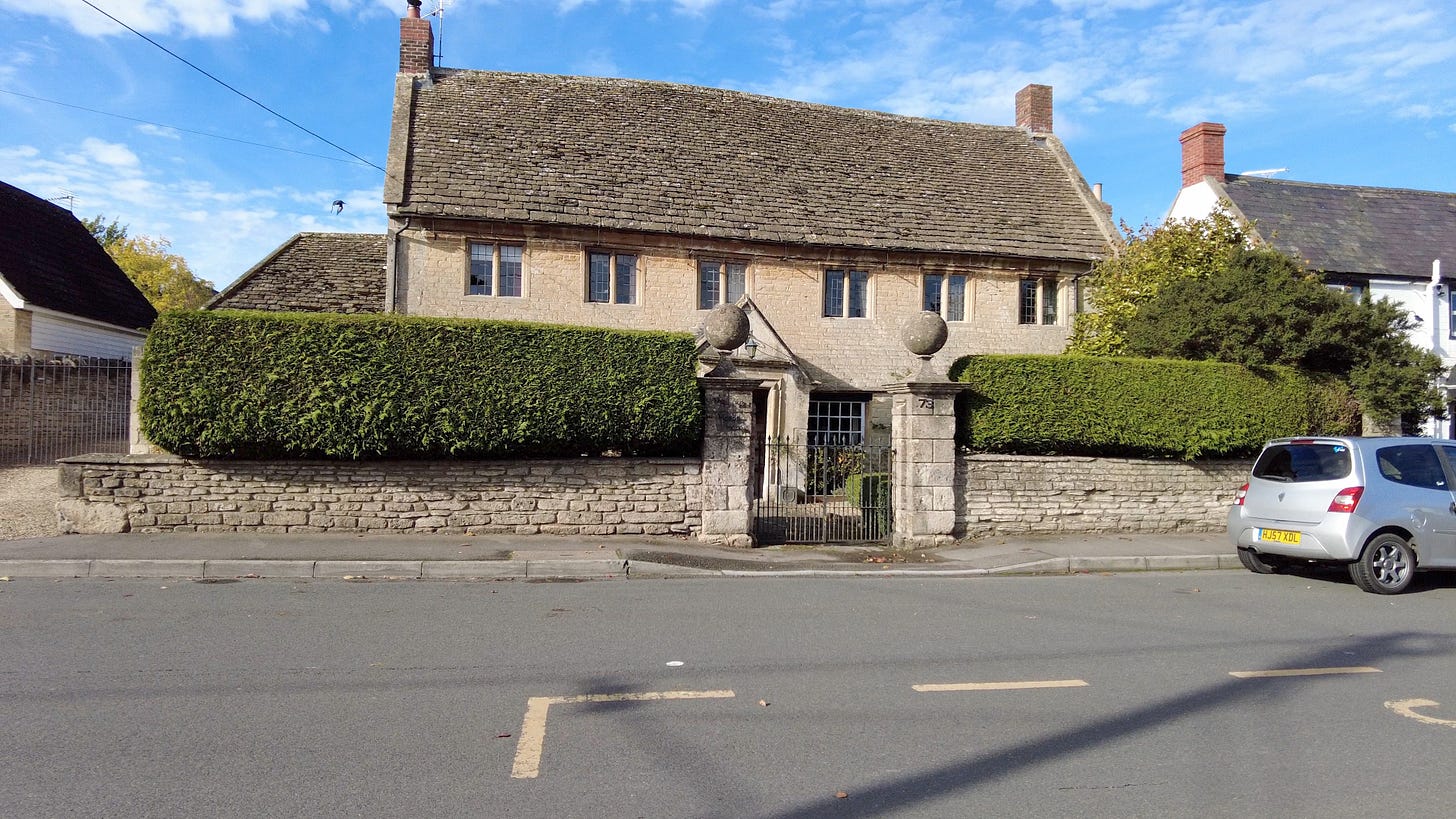 The Old Manor House, High Street, Semington, Wiltshire. A fine example of a 17th century property.