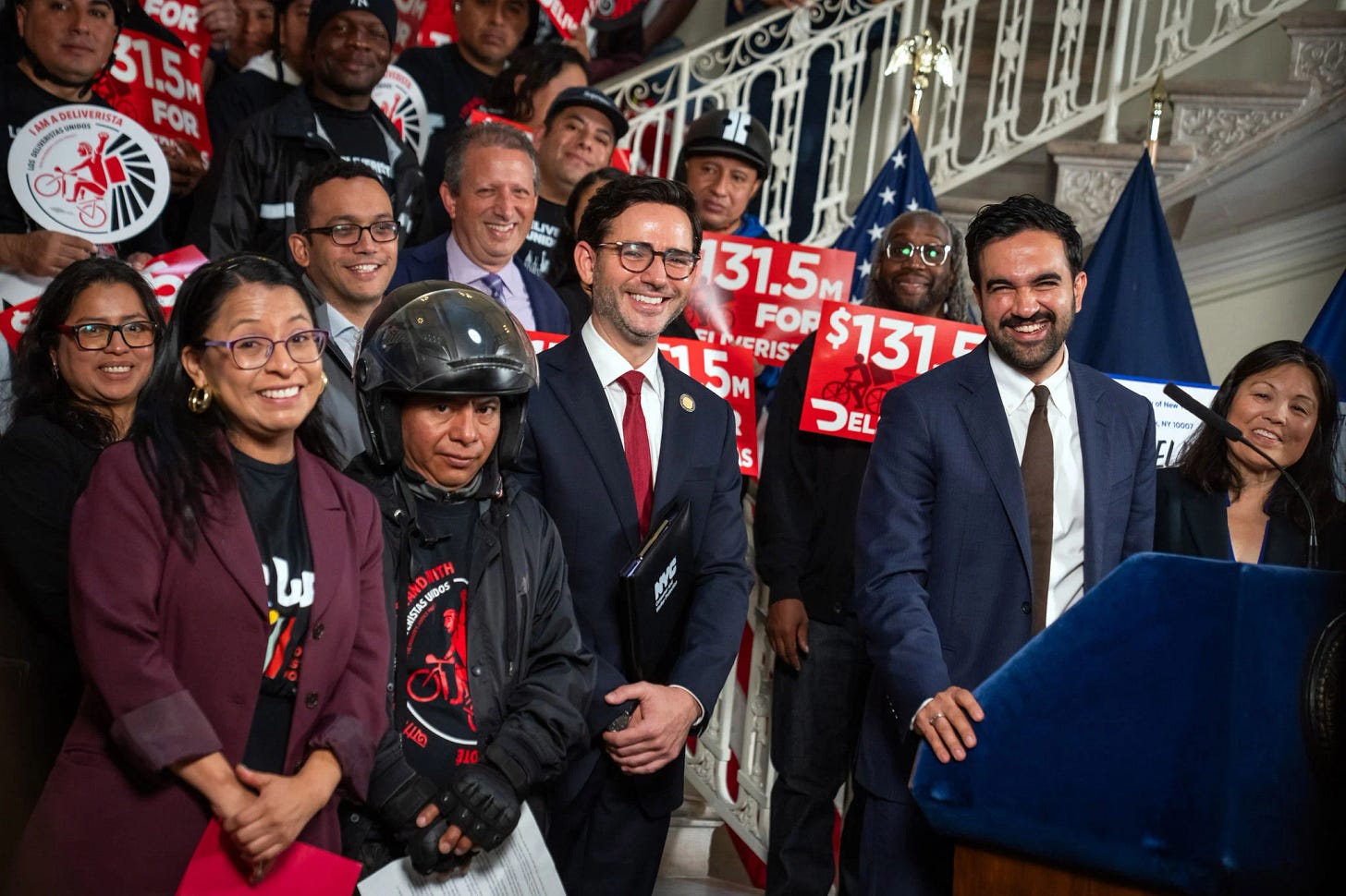 Mayor Mamdani Wins Record $131.5 Million From DoorDash for Delivery Workers  - NYC Mayor's Office