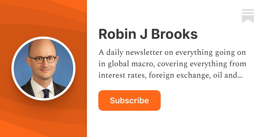 Robin J Brooks | Substack
