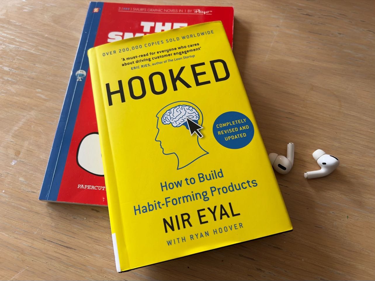 The book "Hooked" by Nir Eyal