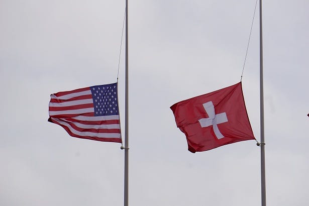Swiss And American Flags Free Stock Photo - Public Domain Pictures