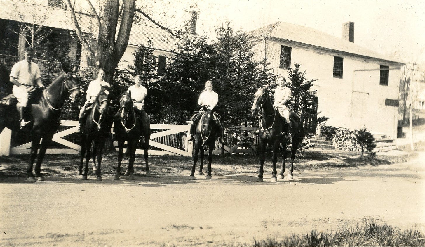 Horseback riders