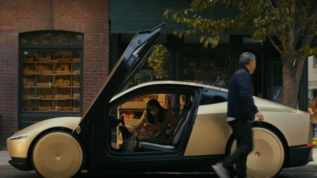 Tesla's Cybercab robotaxi is finally here, with a $30K price tag — plus a  surprise Robovan