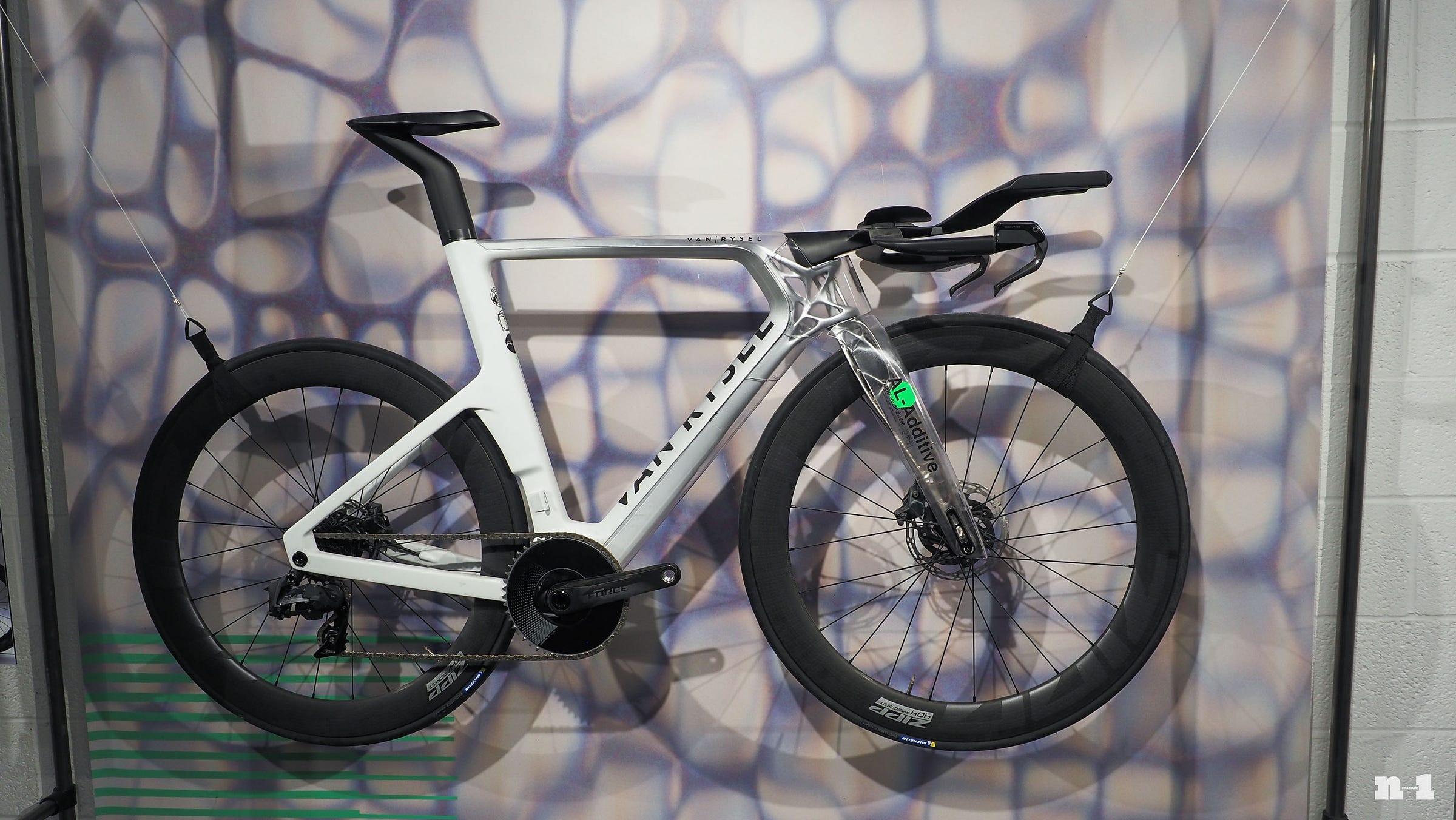 Van Rysel 3D-printed bicycle prototype Van Rysel 3D-printed bicycle prototype