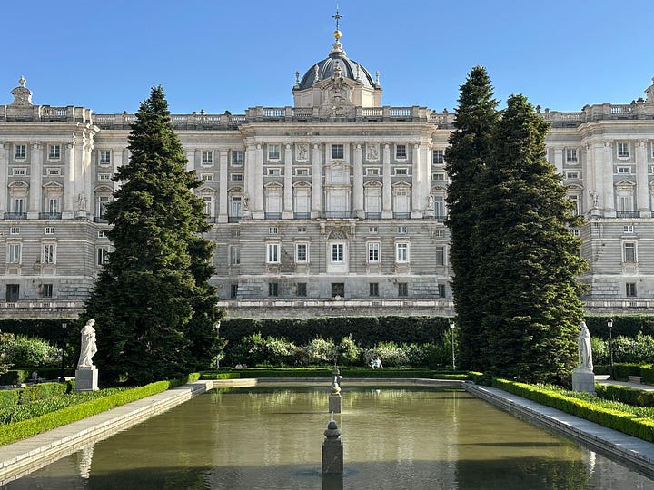 left: Retiro Park