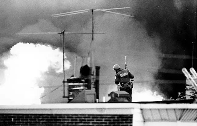 On the fateful morning of May 13, police arrived armed with arrest warrants for four MOVE members, but negotiations quickly faltered and never gained traction. On the fateful morning of May 13, police arrived armed with arrest warrants for four MOVE members, but negotiations quickly faltered and never gained traction.